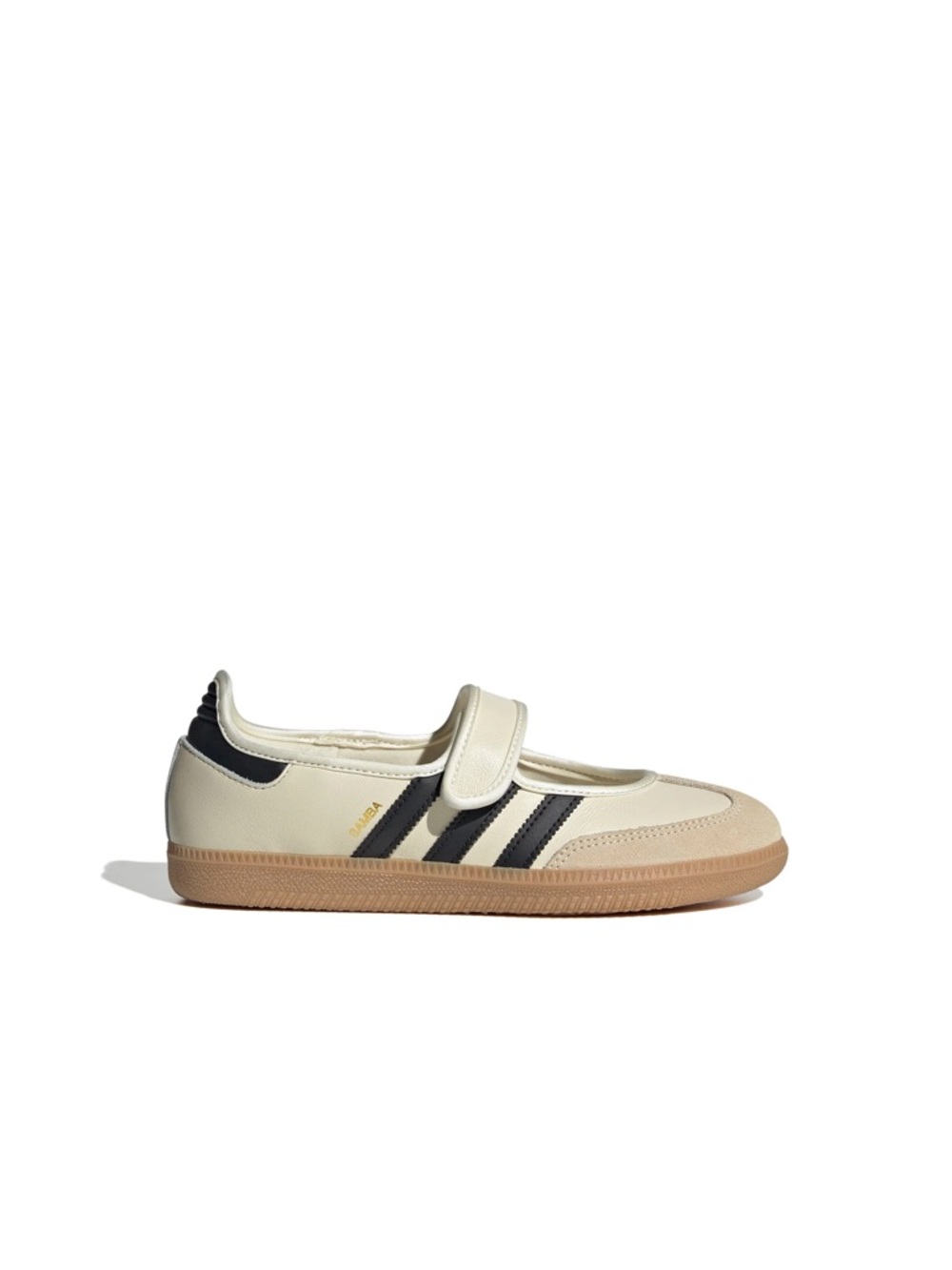 adidas Samba Mary Jane Off-White and Black Sneakers - Picture 4 of 7